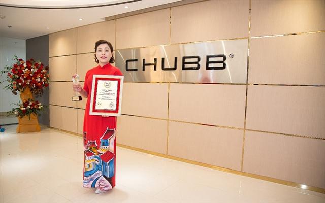 Chubb Life Vietnam honoured with two new coveted awards