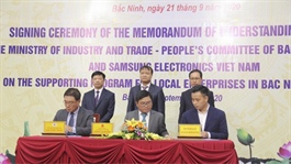 Samsung committed to supporting Vietnam enterprises joining global value chains
