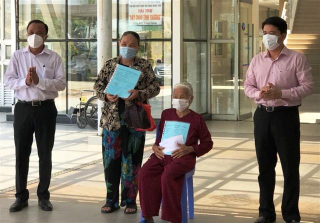 4 bệnh nhân xuất viện trong ngày, Quảng Nam 