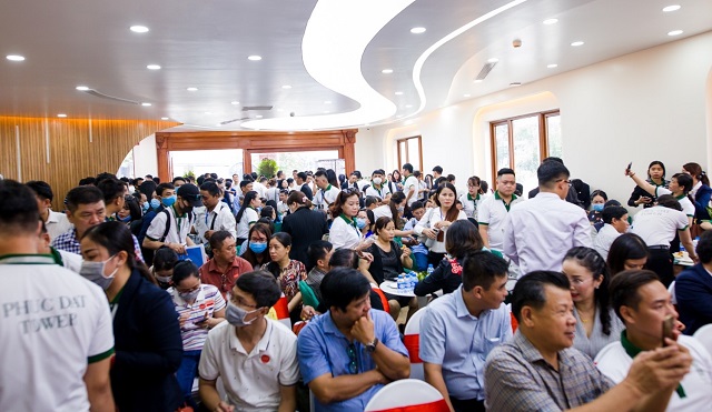 Sự kiện thu hút hàng trăm khách hàng tham quan căn hộ mẫu Phuc Dat Tower