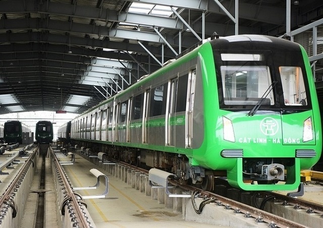 Đường sắt Cát Linh - Hà Đông hoàn thành chạy thử năm 2020