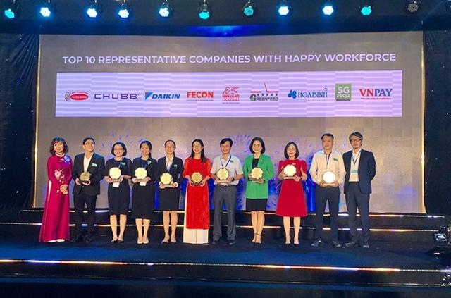 Generali Vietnam listed among Top 10 Representative Companies with Happy Workforce