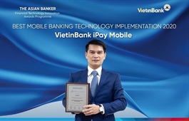 VietinBank iPay Mobile receives Best Mobile Banking Technology Implementation award