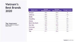 E-commerce brands dominate YouGov Best Brands ranking in Vietnam