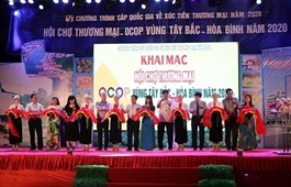 Trade fair for northwest OCOP products held in Hoa Binh