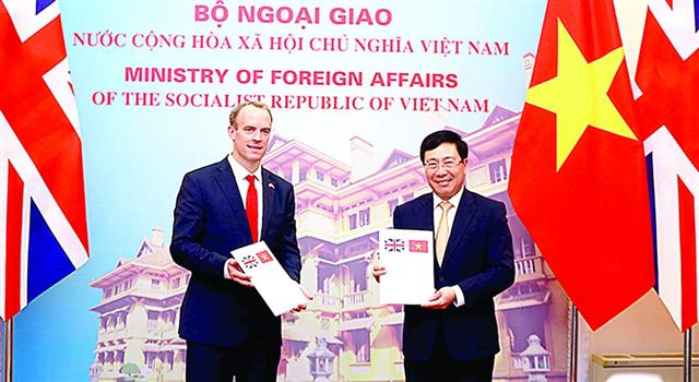 Vietnam, UK accelerate trade pact negotiations