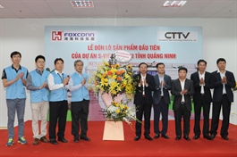 Taiwan-based maker Foxconn starts display manufacturing factory in Vietnam