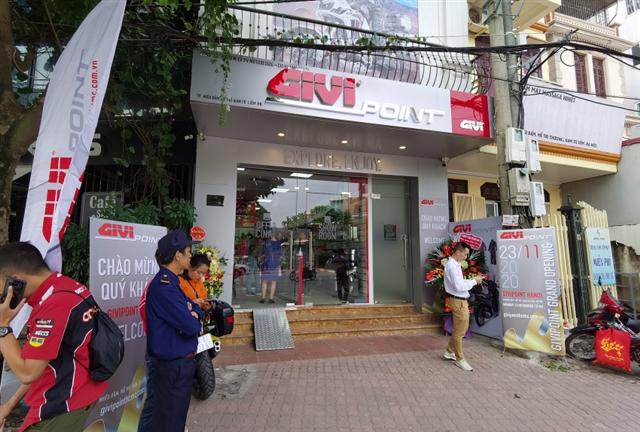 GIVI Point opens in Hanoi: third motorcycle lifestyle boutique in Vietnam