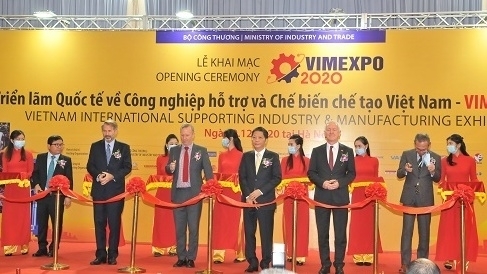 International expo on support industries, processing-manufacturing opens