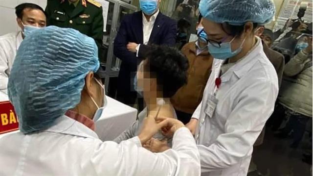 Những người tiêm mũi vắc xin Covid-19 'made in Việt Nam' đầu tiên