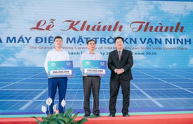 $87 million solar power plant inaugurated in Khanh Hoa