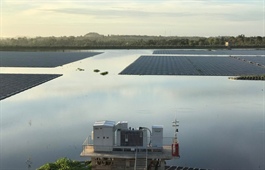 ABB supports the largest floating solar power complex in Southeast Asia