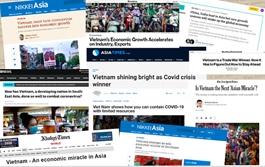 Int’l. media impressed with Vietnam economic successes amid pandemic