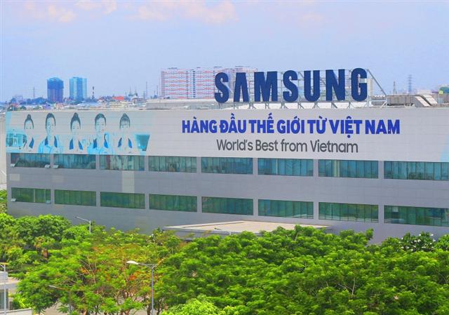 Samsung HCMC converted to export processing enterprise