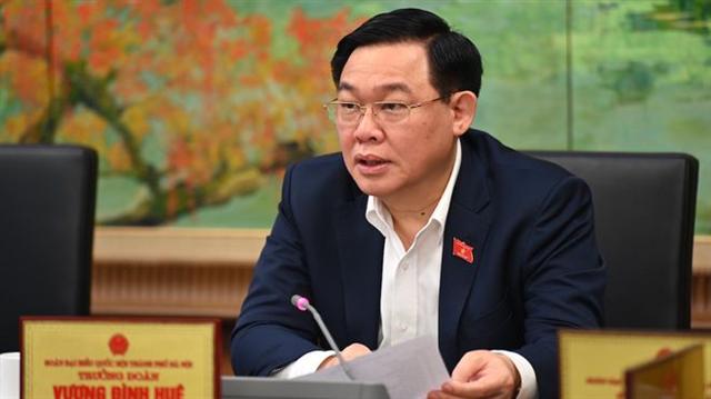 Bí thư Thành uỷ Hà Nội Vương Đình Huệ được giới thiệu bầu Chủ tịch Quốc hội