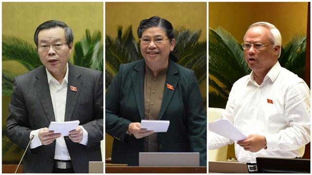 Trình miễn nhiệm 3 trong 4 Phó chủ tịch Quốc hội