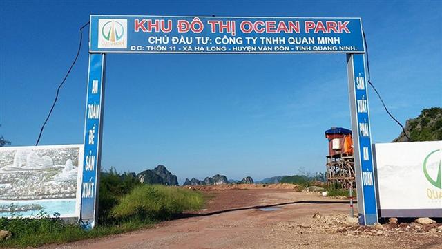 Vụ 'siết nợ' Ocean Park Vân Đồn: Sở Xây dựng yêu cầu dừng ngay giao dịch