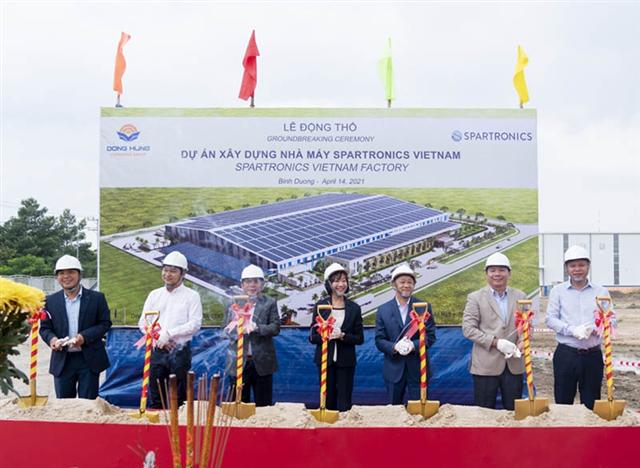 Spartronics starts construction of new factory in Vietnam | Vietstock