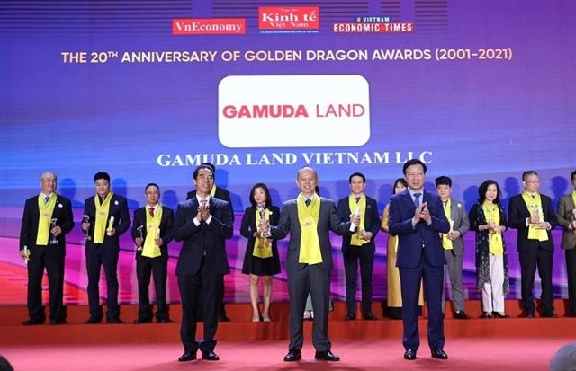 Gamuda Land Vietnam honoured with Golden Dragon Award