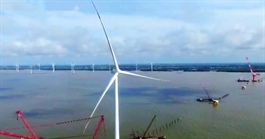 Goldwind erects first turbine off Vietnam
