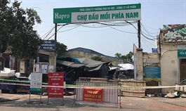Hanoi wholesale market shut after vendor found to have Covid