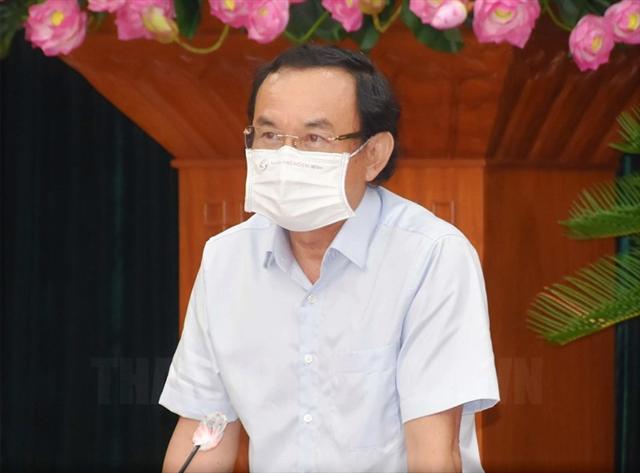 Bí thư Thành ủy TP.HCM Nguyễn Văn Nên: Chưa đủ điều kiện, chưa nới giãn cách