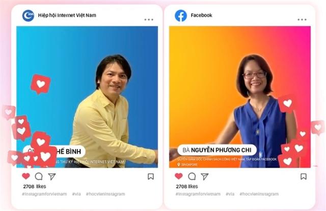 Facebook and Vietnam Internet Association launch “Instagram Academy”, supporting business recovery