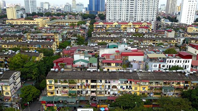 Căn hộ chung cư cũ Hà Nội tăng giá, giao dịch sôi động trở lại