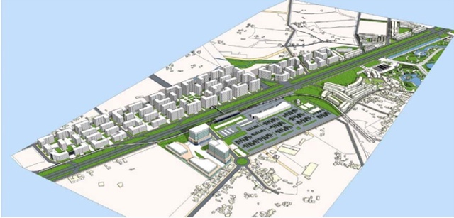 Sẽ phát triển 10 khu đô thị dọc tuyến Metro số 1