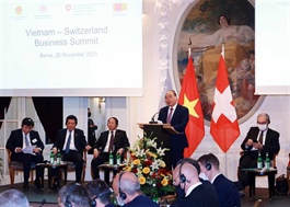 Vietnam among Switzerland’s priorities for economic cooperation: Swiss President