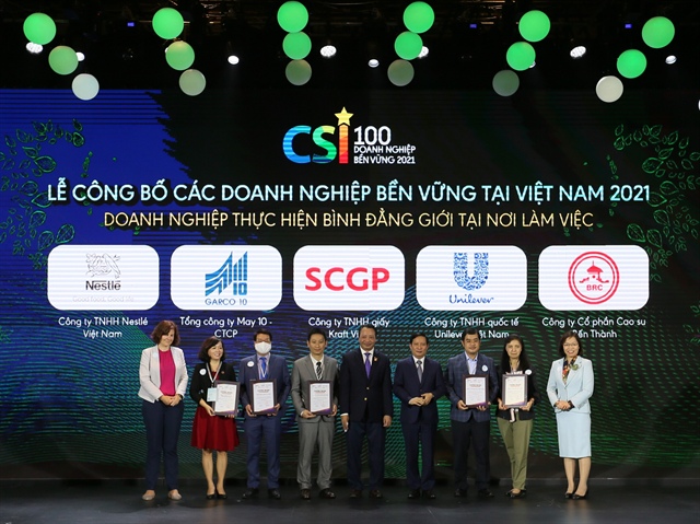 Unilever Vietnam receives dual awards at VCCI’s CSI 2021 and AmCham’s CSR Recognition Award