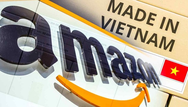 Giá trị sản phẩm Việt Nam bán trên Amazon tăng mạnh