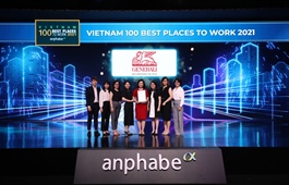 Generali named “Top 100 Vietnam best places to work 2021”