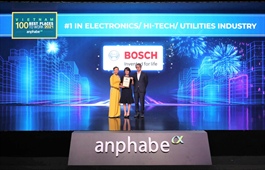 Bosch voted Top 1 best workplace across hi-tech industries