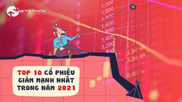Read more about the article Top 10 cổ phiếu “ngược lối” thị trường năm 2021