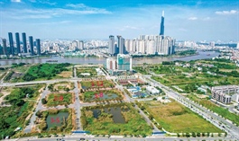 Prohibitive price of land in Thu Thiem New Urban Area