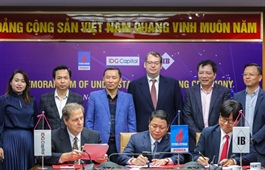 PV Power, IB Global and IDG Capital Vietnam sign MOU