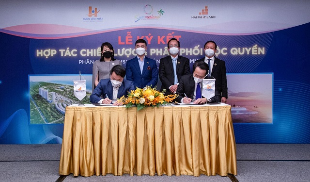 Hưng Lộc Phát ký hợp tác chiến lược với Hải Phát Land