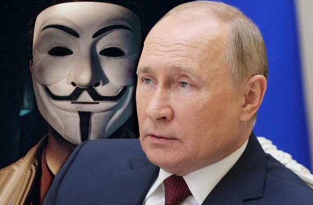 Anonymous tấn công website Bộ Quốc phòng Nga, lấy nhiều dữ liệu