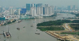 Saigon riverbed area not yet developed