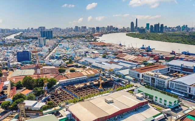 Hưởng lợi từ hạ tầng, bất động sản ven sông khu Nam Sài Gòn vẫn hiếm dự án mới
