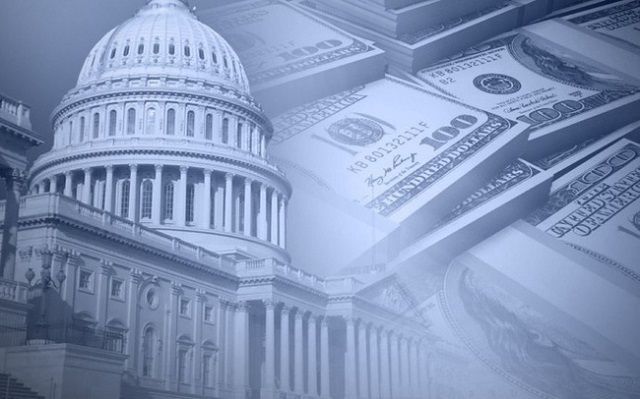 Mỹ: Thâm hụt ngân sách chính phủ dự kiến giảm xuống mức 1.000 tỷ USD