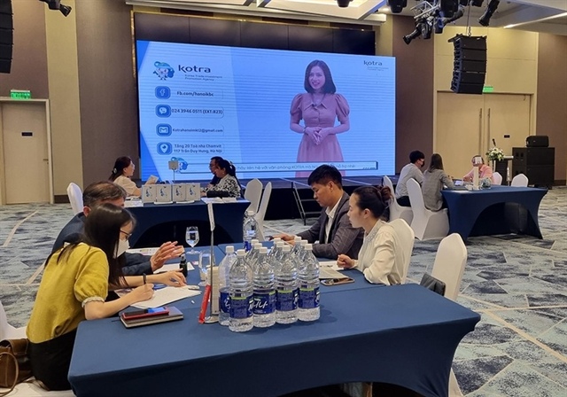 KOTRA Hanoi holds over 40 meetings between Vietnamese and RoK firms