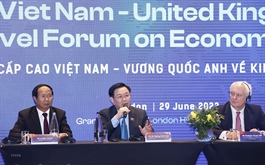 Vietnam-UK target US$10-billion trade turnover by 2023