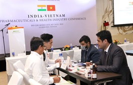 Vietnam, India promote cooperation in pharmaceutical sector