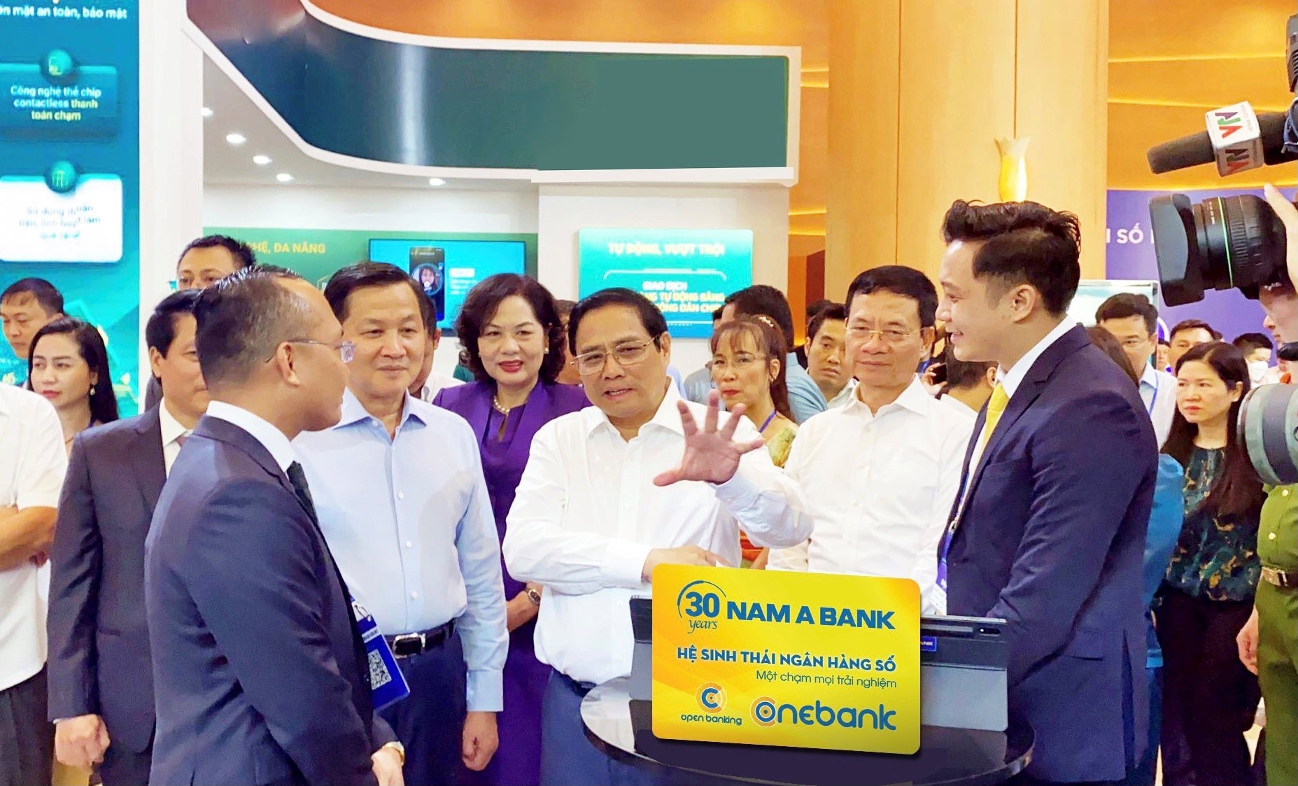 Nam A Bank giới thiệu nhiều công nghệ ưu việt tại “ngày chuyển đổi số” ngành ngân hàng