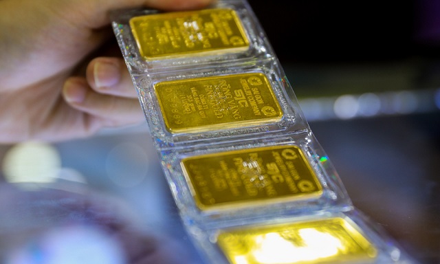 Giảm phiên đầu tuần, giá vàng SJC dao động quanh 67,5 triệu đồng
