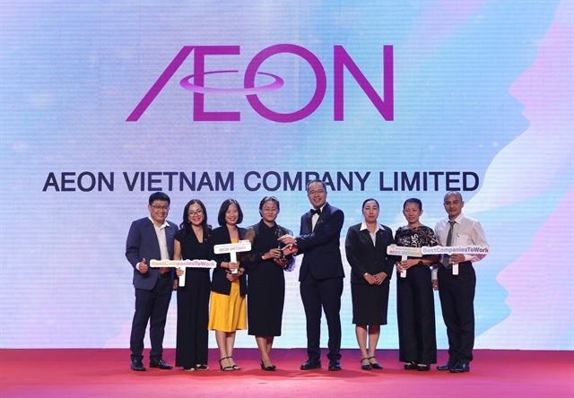 AEON Vietnam honored as best workplace in Asia
