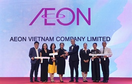 AEON Vietnam honored as best workplace in Asia