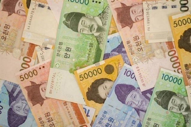 Đồng won mất giá kỷ lục kể từ cuộc khủng hoảng tài chính toàn cầu 2009